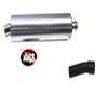 SILENCIEUX COMPLET HONDA 125 NSR ALU BROSSE